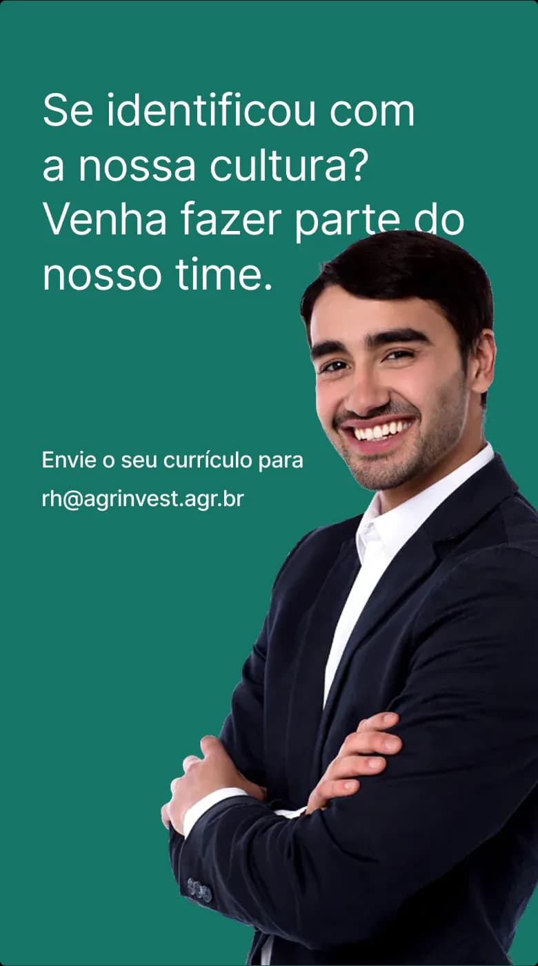 Se identificou com a nossa cultura? Venha fazer parte do nosso time.